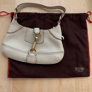 Coach mini leather bag
